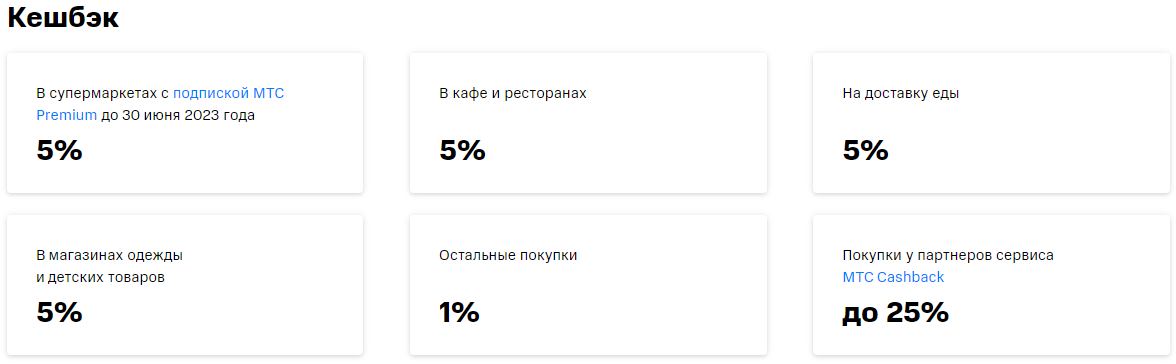 Кредитная карта МТС Кэшбэк 111 дней без процентов